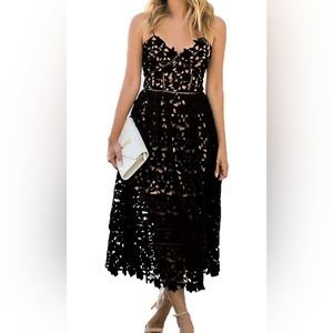 Black Lace Wedding Guest Dress